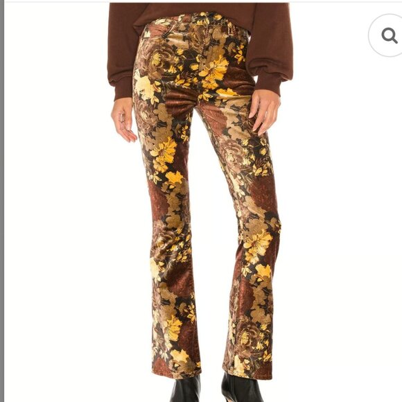 AGOLDE NEW 220 Velvet Nico Hi Rise Boot Cut Jean Super Bloom Size 29 - Picture 1 of 5